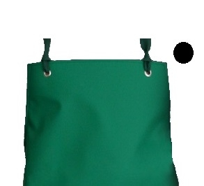 SCHLACHTHAUSFREUND-Workwear, Ledotex EL-70-Schürze, 1419, schwarz, VE = 5