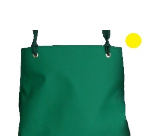 SCHLACHTHAUSFREUND-Workwear, Ledotex EL-70-Schürze, 1419, gelb, VE = 5