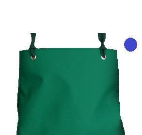 SCHLACHTHAUSFREUND-Workwear, Ledotex EL-70-Schürze, 1420, blau, VE = 5