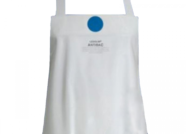 SCHLACHTHAUSFREUND-Workwear, Ledolin Antibac-Schürze, 1606, weiß, VE = 5