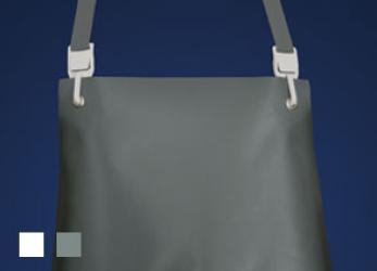 SCHLACHTHAUSFREUND-Workwear, Pevautex S-Schürze, 1633, grau, VE = 5