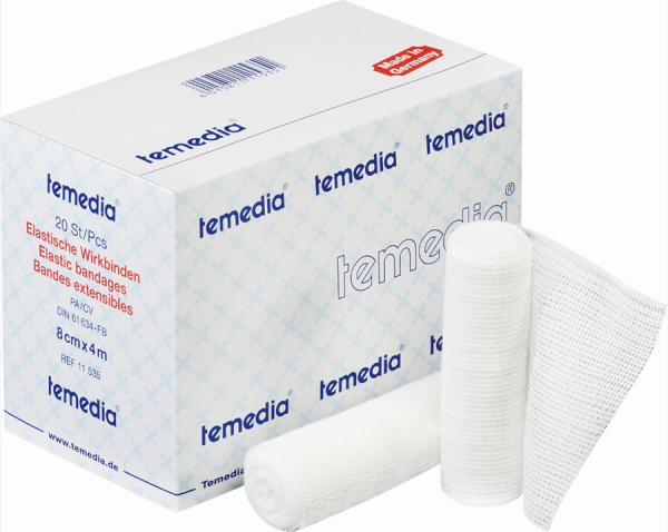 Holthaus Medical, Erste Hilfe, Temedia Wirkbinde, 10 cm x 4 m