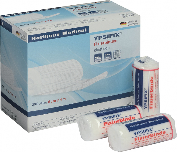 Holthaus Medical, Erste Hilfe, YPSIFIX® Fixierbinde PA/CO , 10 cm x 4 m