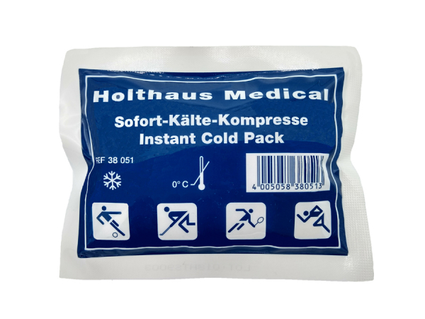 Holthaus Medical, Erste-Hilfe, Kältekompresse, klein, 10 x 13 cm