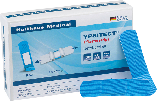 Holthaus Medical, Erste-Hilfe, YPSITECT® Pflasterstrips , 1,9 x 7,2 cm