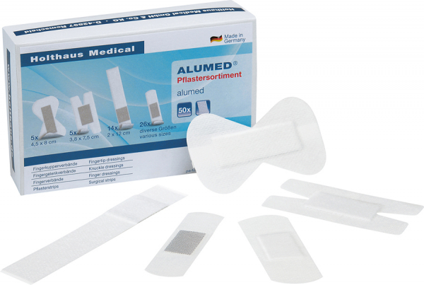 Holthaus Medical, Erste-Hilfe, Alumed® Pflastersortiment