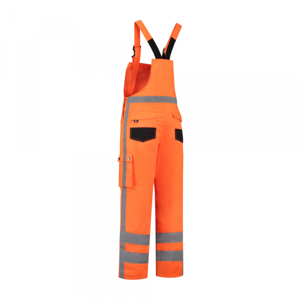 Warnschutz-Latzhose, 280g/m², leuchtorange
