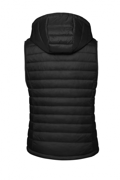 HAKRO Damen Kapuzen-Loftweste,schwarz