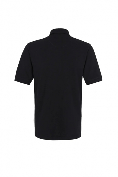 Label-Free Poloshirt Heavy MIKRALINAR® ECO, schwarz