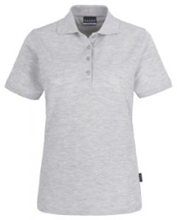 HAKRO-Worker-Shirts, Women-Poloshirt Classic, ash-meliert