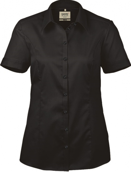 HAKRO-Workwear, Bluse, ½-Arm, Business, 120 g / m², schwarz