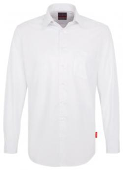 HAKRO-Workwear, Arbeits-Berufs-Hemd, 1/1 Arm Performance, weiß