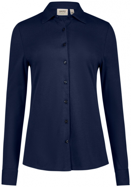 HAKRO COTTON TEC Bluse langarm, 185 g/m², tinte