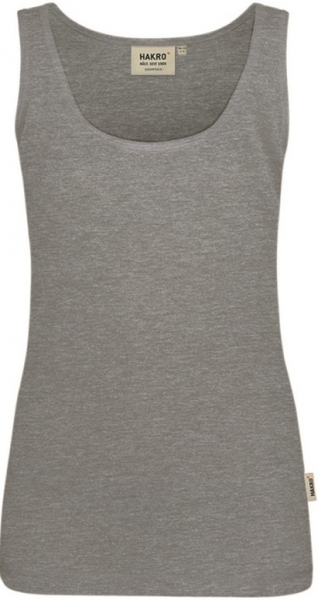 HAKRO-Worker-Shirts, Damen-Tanktop, Classic, 160 g / m², grau meliert