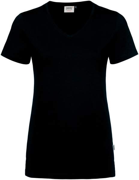 HAKRO-Worker-Shirts, Damen-V-Shirt, Cotton-Tec, 185 g / m², tinte