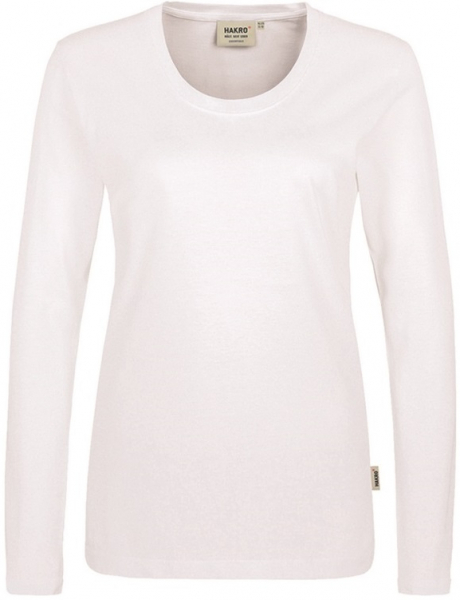HAKRO-Worker-Shirts, Women-Longsleeve Classic, weiß