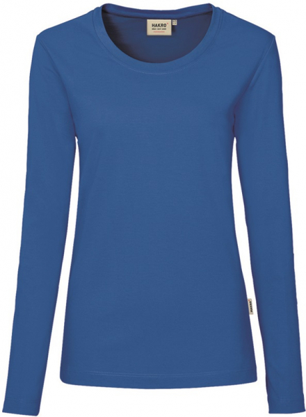 HAKRO-Worker-Shirts, Women-Longsleeve Performance, royal