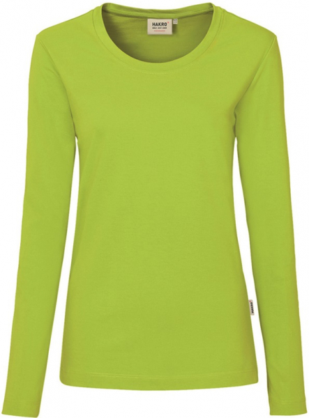HAKRO-Worker-Shirts, Women-Longsleeve Performance, kiwi
