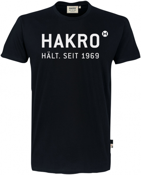 HAKRO-Worker-Shirts, T-Shirt, Logo, 160 g / m², schwarz