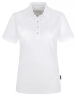 HAKRO-Worker-Shirts, Women-Poloshirt Coolmax®, weiß