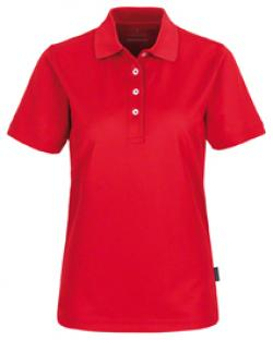HAKRO-Worker-Shirts, Women-Poloshirt Coolmax®, rot