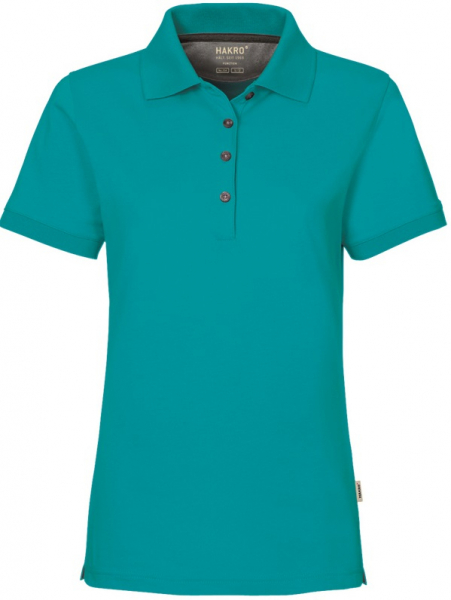 HAKRO-Worker-Shirts, Damen-Poloshirt, Cotton-Tec, 185 g / m², smaragd
