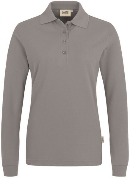 HAKRO-Worker-Shirts, Women-Longsleeve-Poloshirt Performance, titan