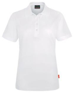 HAKRO-Worker-Shirts, Women-Poloshirt Performance, weiß