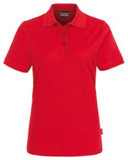 HAKRO-Worker-Shirts, Women-Poloshirt Performance, rot