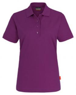 HAKRO-Worker-Shirts, Women-Poloshirt Performance, aubergine