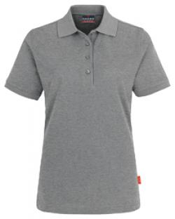 HAKRO-Worker-Shirts, Women-Poloshirt Performance, grau-meliert