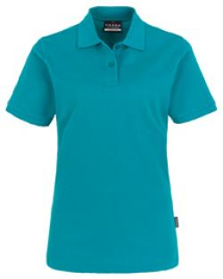 HAKRO-Worker-Shirts, Women-Poloshirt Top, smaragd