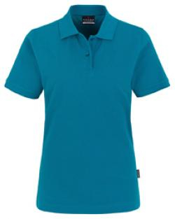 HAKRO-Worker-Shirts, Women-Poloshirt Top, petrol
