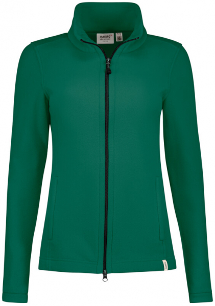 HAKRO Damen Fleecejacke ECO, 245 g/m², tanne