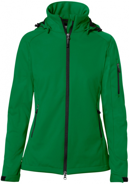 HAKRO-Workwear, Damen-Softshelljacke, Alberta, 230 g / m², kellygrün