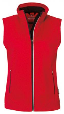 HAKRO-Workwear, Women-Light-Softshell-Weste Sarina, rot