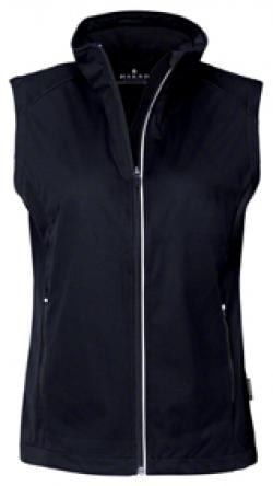 HAKRO-Workwear, Women-Light-Softshell-Weste Sarina, schwarz