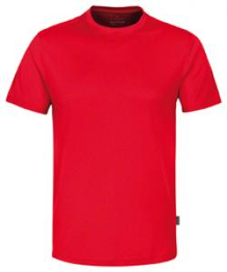 HAKRO-Worker-Shirts, T-Shirt Coolmax®, rot