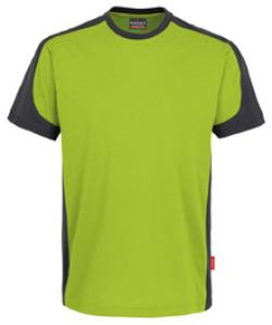 HAKRO-Worker-Shirts, T-Shirt-Contrast Performance, kiwi