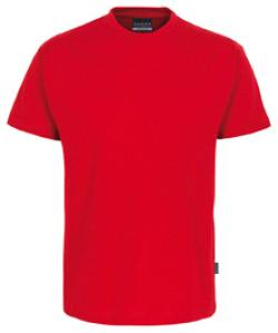 HAKRO-Worker-Shirts, T-Shirt Heavy, rot