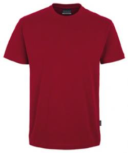 HAKRO-Worker-Shirts, T-Shirt Heavy, weinrot