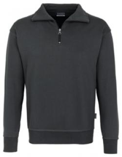HAKRO-Worker-Shirts, Zip-Sweatshirt Premium, anthrazit