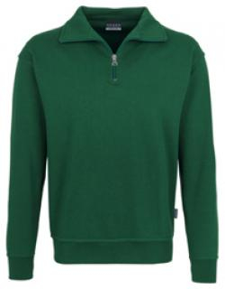 HAKRO-Worker-Shirts, Zip-Sweatshirt Premium, tanne
