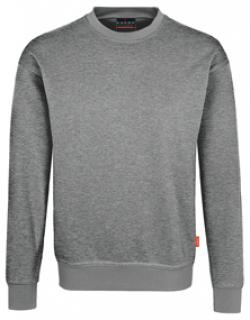 HAKRO-Worker-Shirts, Sweatshirt Performance, grau-meliert