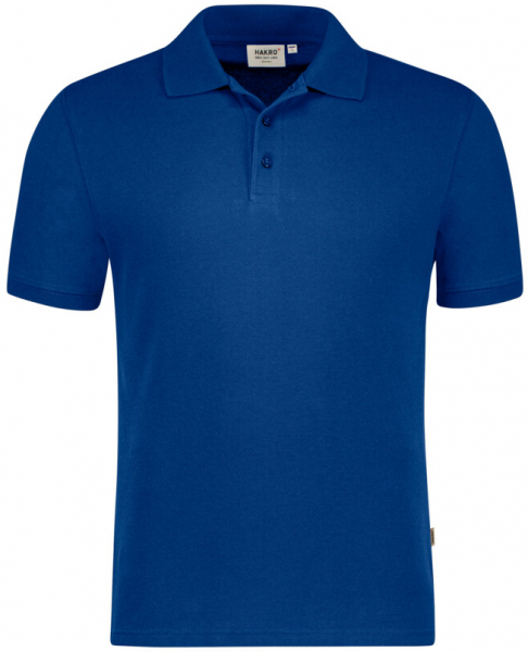 HAKRO Poloshirt Bio-Baumwolle GOTS, 1/2 Arm, 200 g/m², royalblau