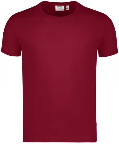 HAKRO T-Shirt MIKRALINAR® ECO, 1/2 Arm, 160 g/m², weinrot