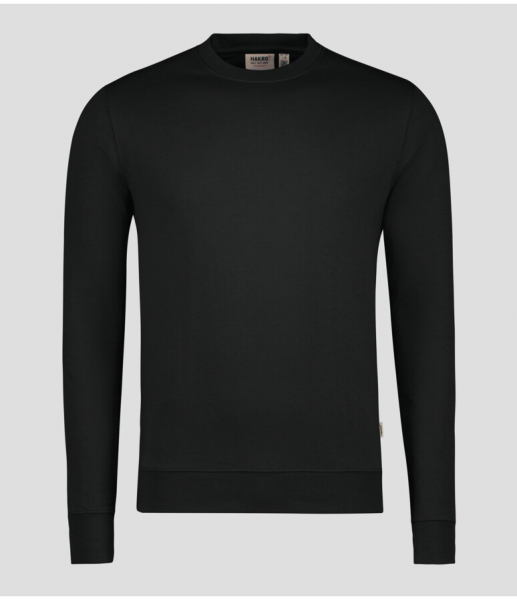 HAKRO Sweatshirt MIKRALINAR® ECO, langarm, 290 g/m², schwarz