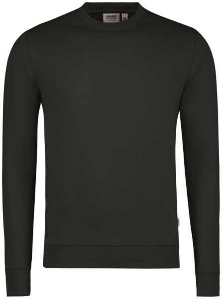 HAKRO Sweatshirt MIKRALINAR® ECO, langarm, 290 g/m², karbongrau