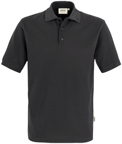 HAKRO Poloshirt MIKRALINAR® ECO, 1/2 Arm, 200 g/m², karbongrau