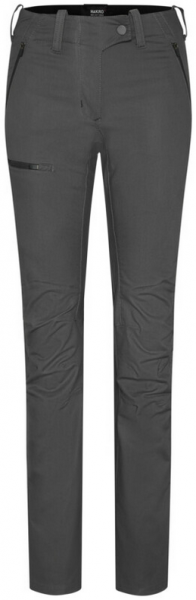 HAKRO-Damen-Performance-Hose X-Stretch, 285 g/m², karbongrau